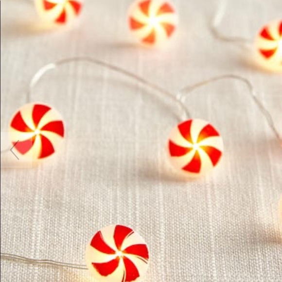 Pier 1  Peppermint Candy 5' LED  Glimmer Strings. - Picture 13 of 15